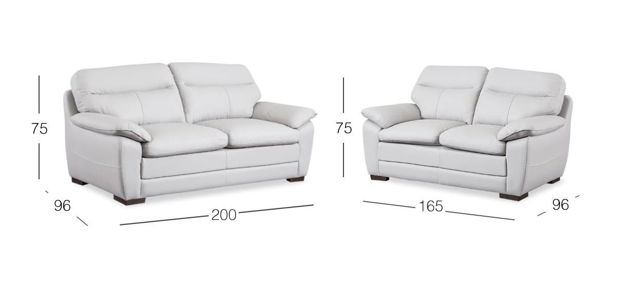 Sala Piel Match Angels Gris (Boal)