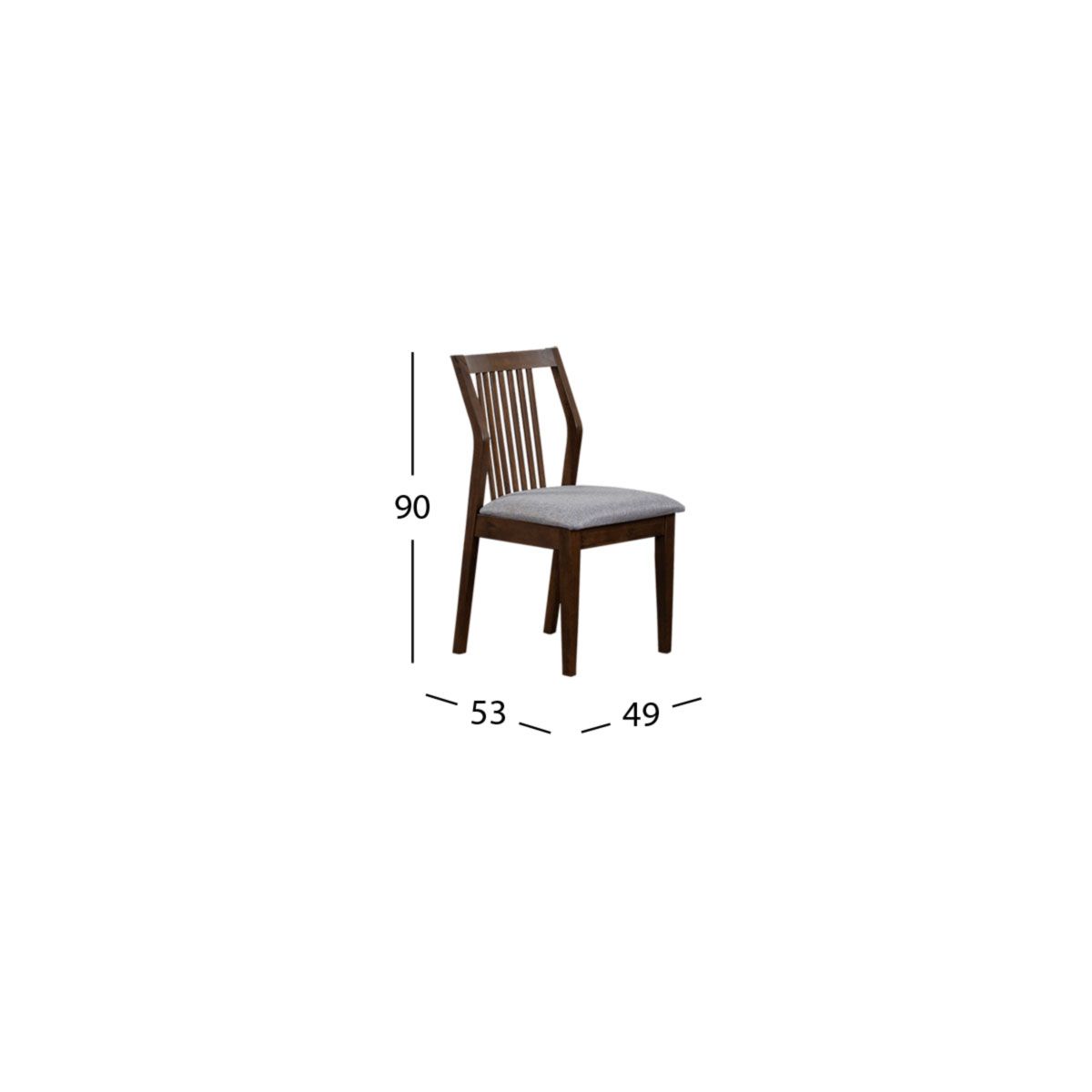 Silla Nahia Gris