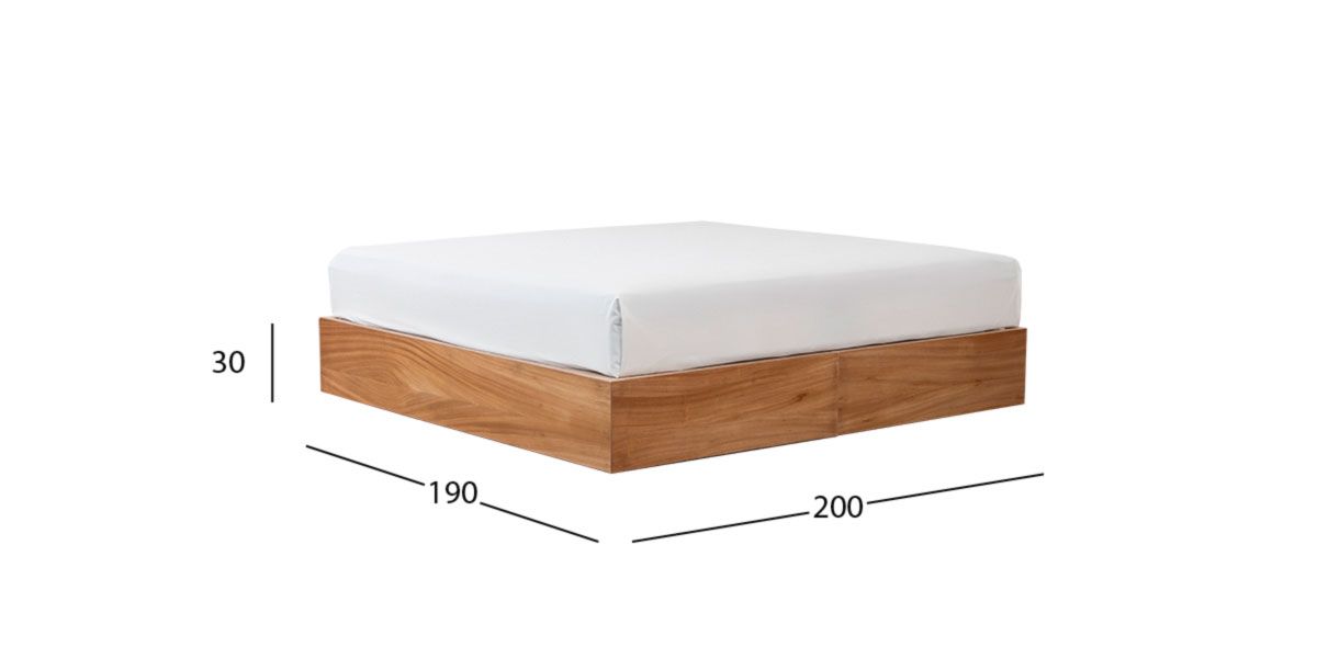 Base De Cama King Size Citara Café