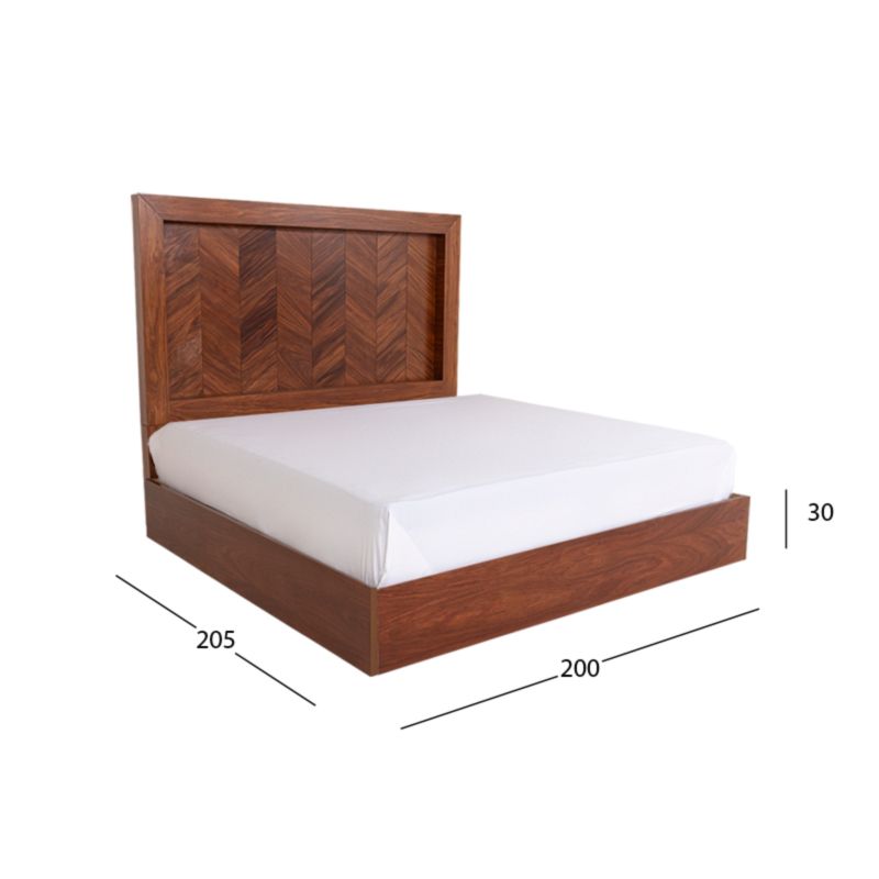 Base de Cama King Size Singapur PL Café