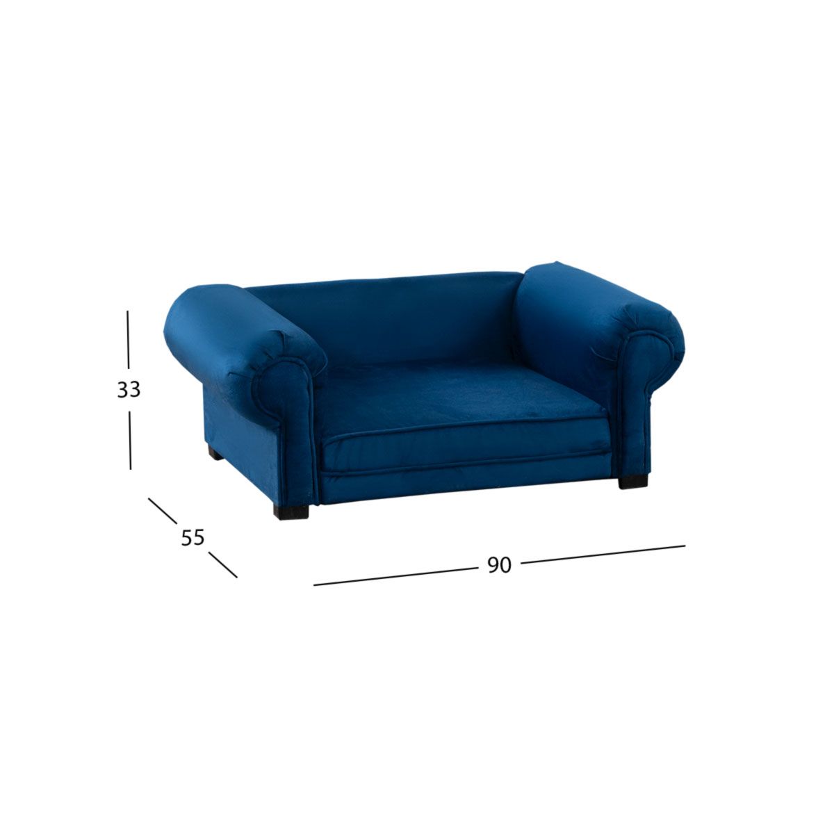 Cama Pet Lizza Azul