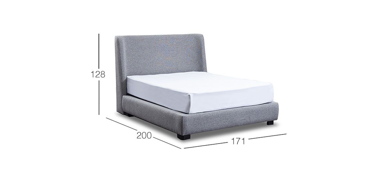 Cama Queen Size Damla Mouse