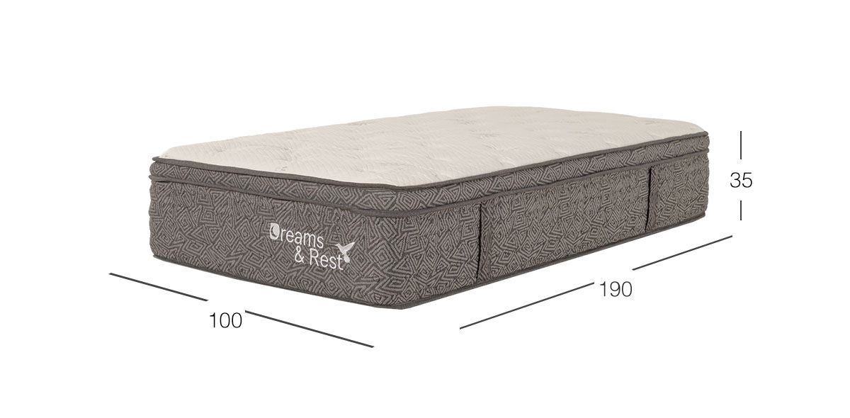 Colchón Dreams & Rest Individual Memory Foam Eagle 
