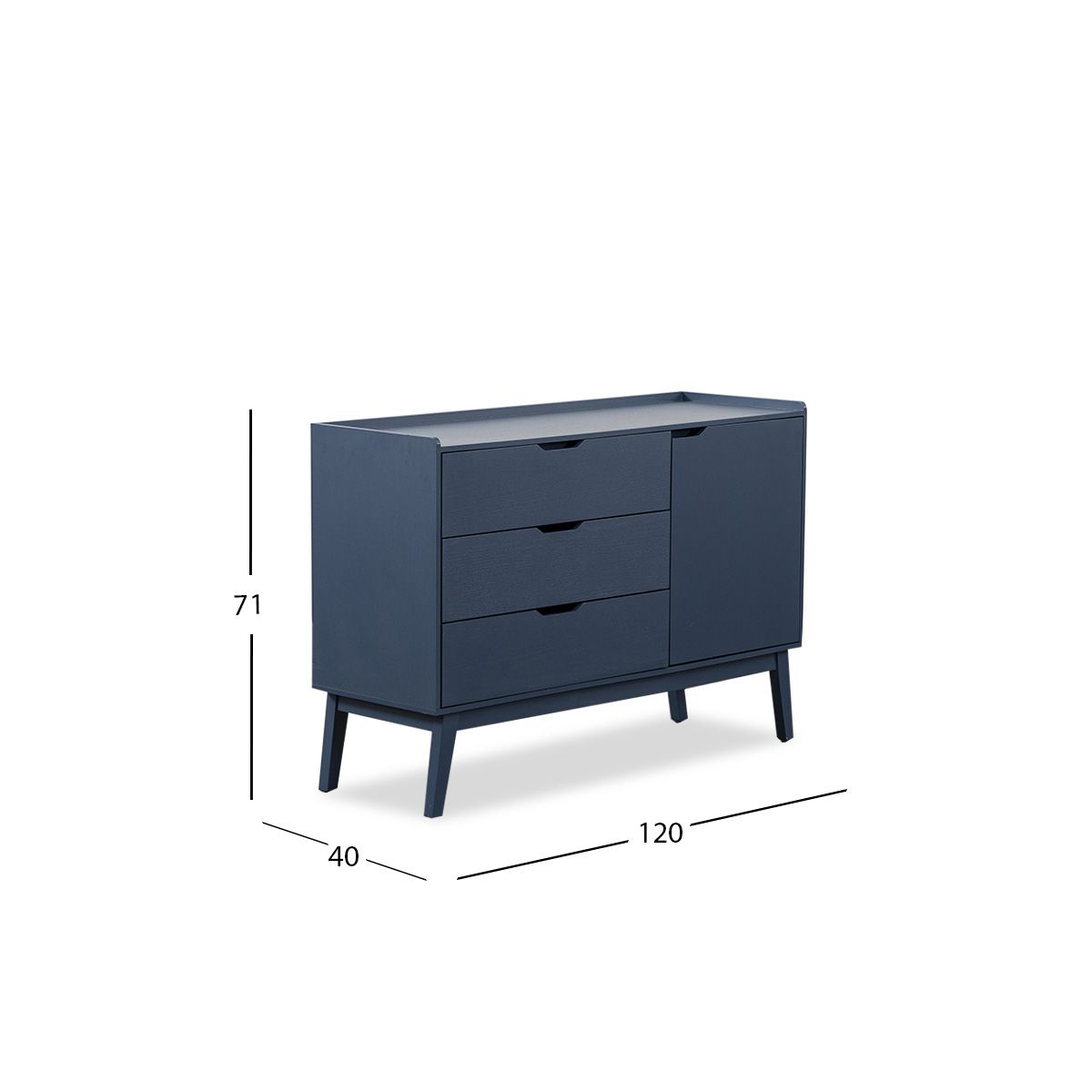 Cómoda Zeus Azul