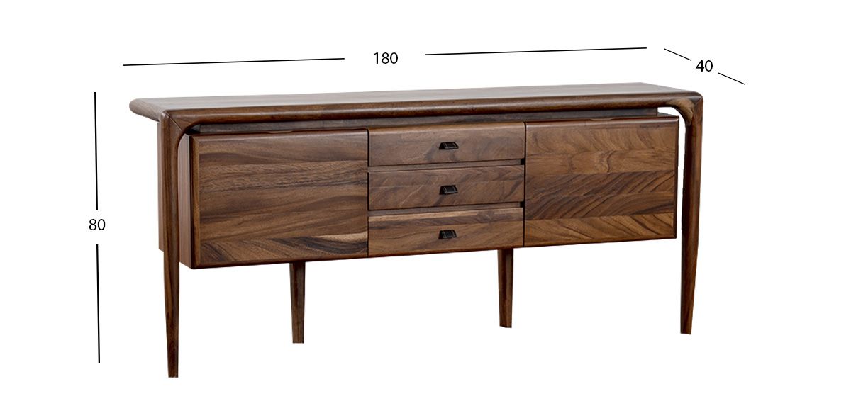 Consola Parota Einar CL Café