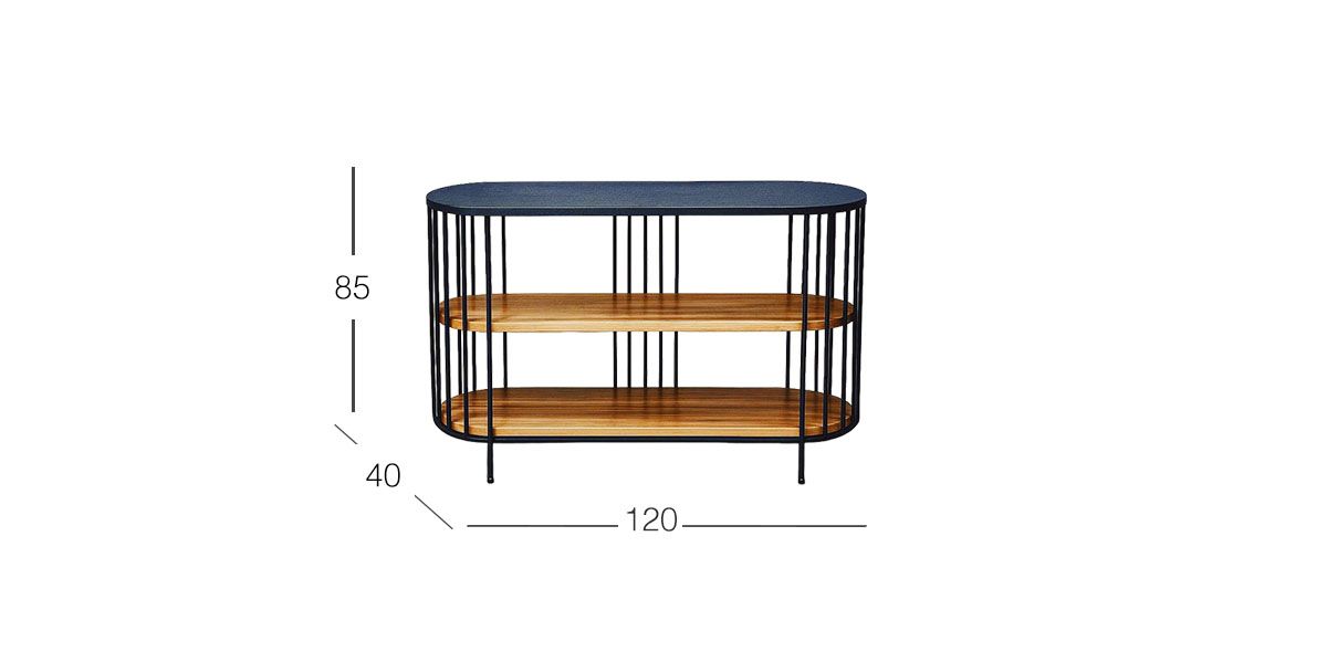 Credenza Praga CW-PG Café