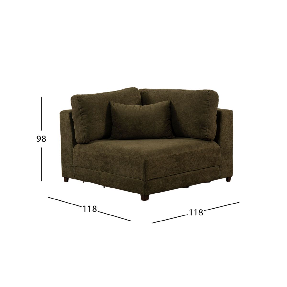 Sillón Esquinero Eland CL Verde