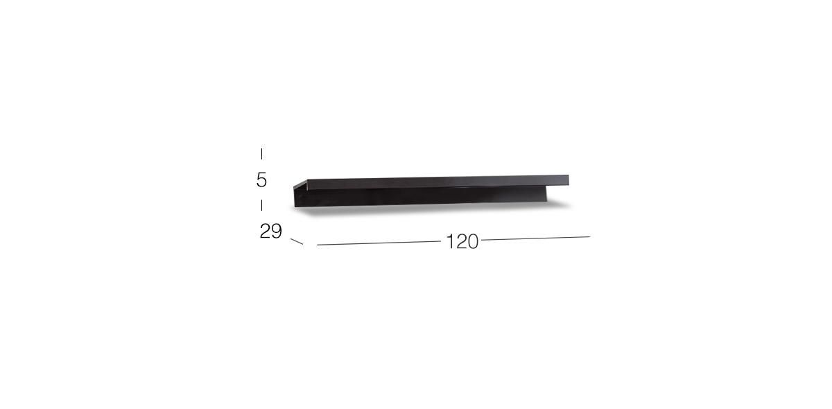 Modulo Puente 120 Cm Juliana Café