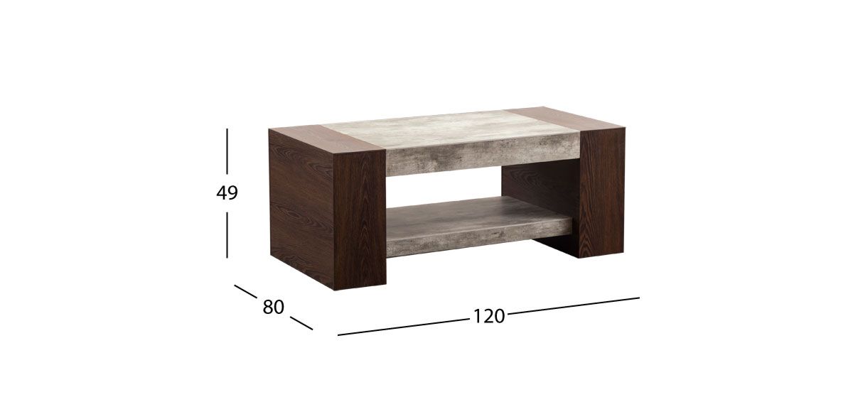 Mesa De Centro Rectangular Luxor