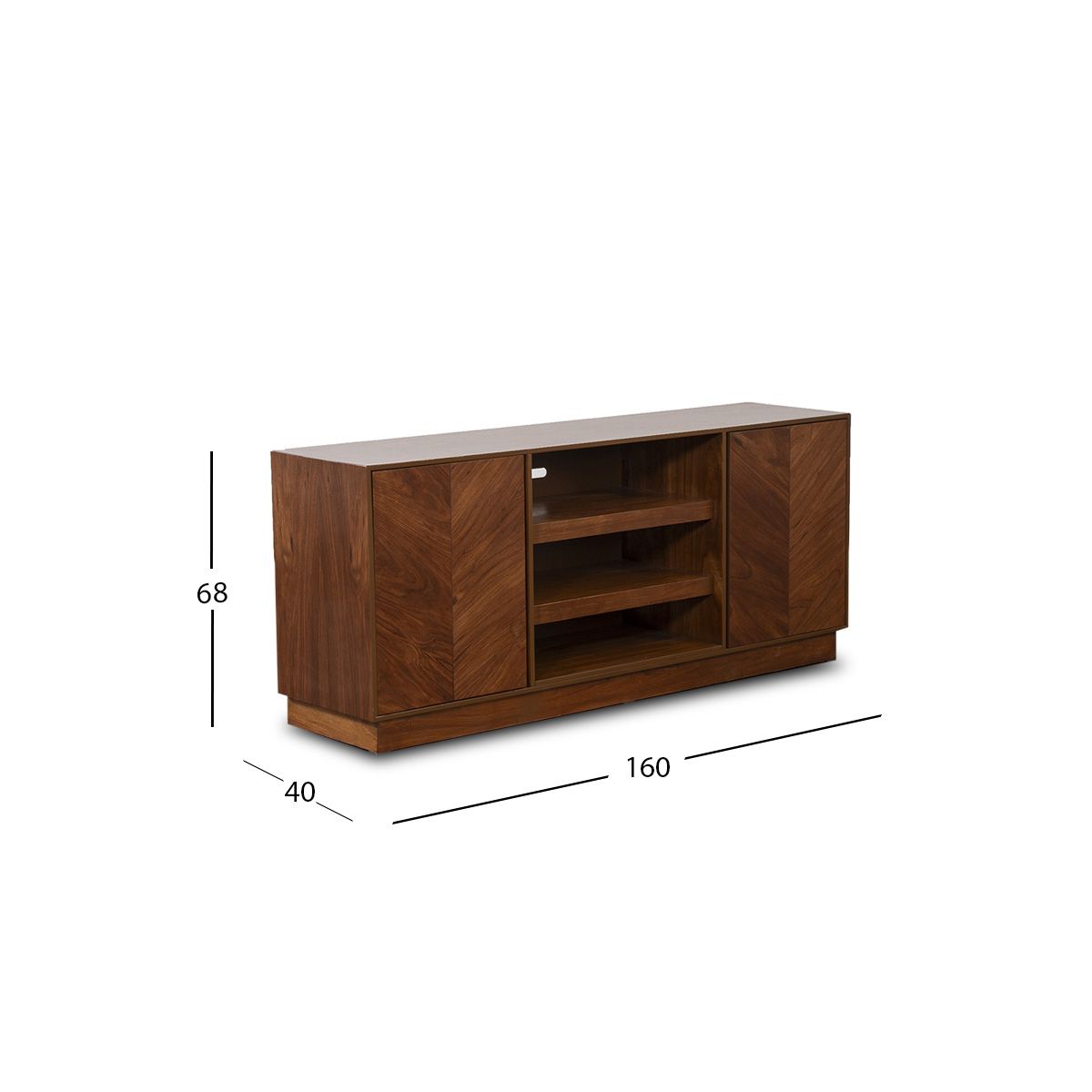 Mesa TV 160 Cm Singapur Café