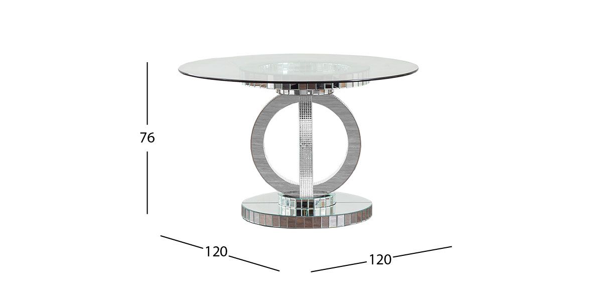 Mesa Ocasional Genesis Plata