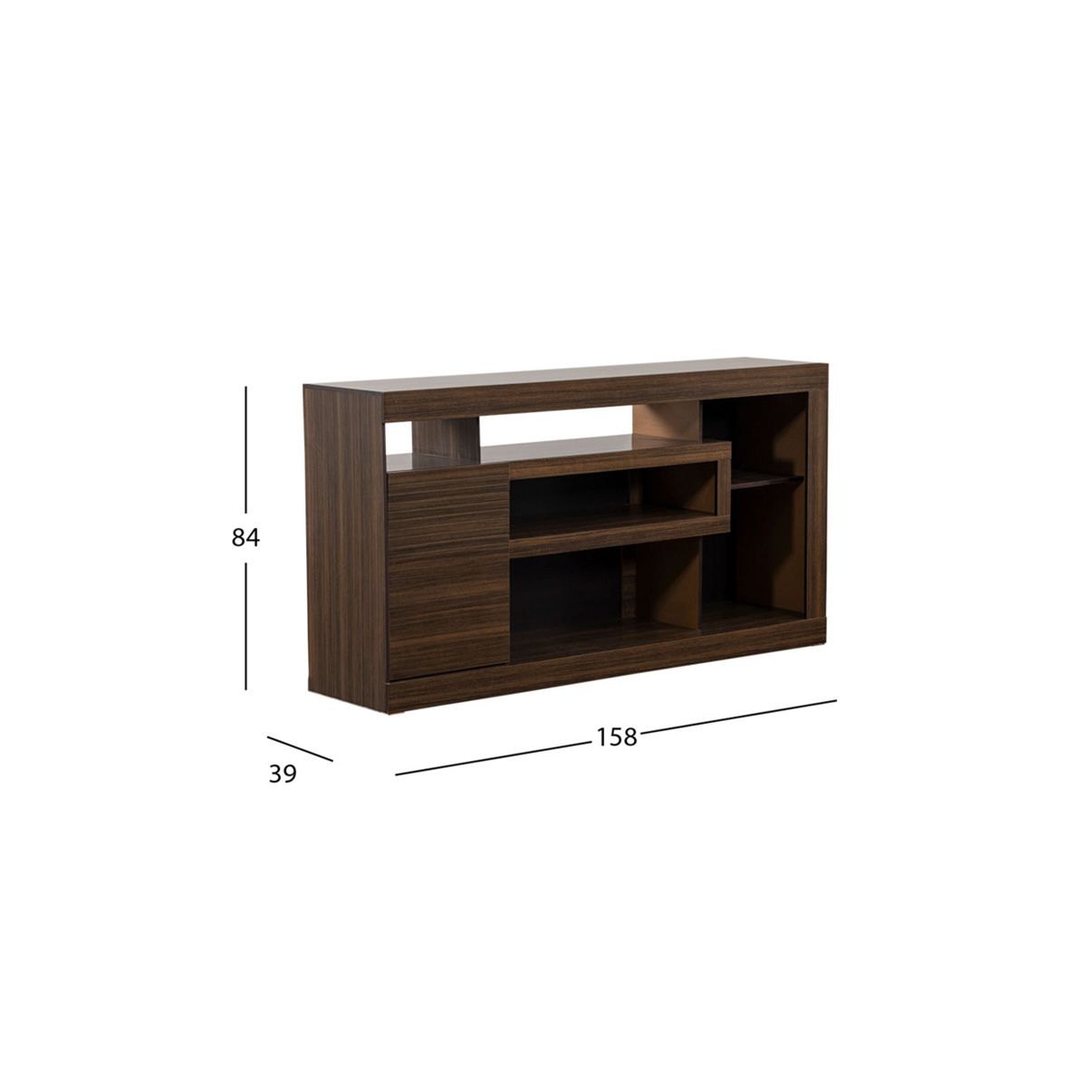 Mueble de TV Cairo Café Nogal