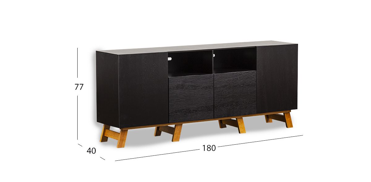 Mueble de TV 180 Cm Quebec Life Café