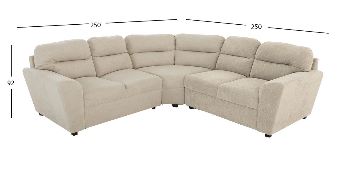 Sala Modular Esquinera Amara Blanco