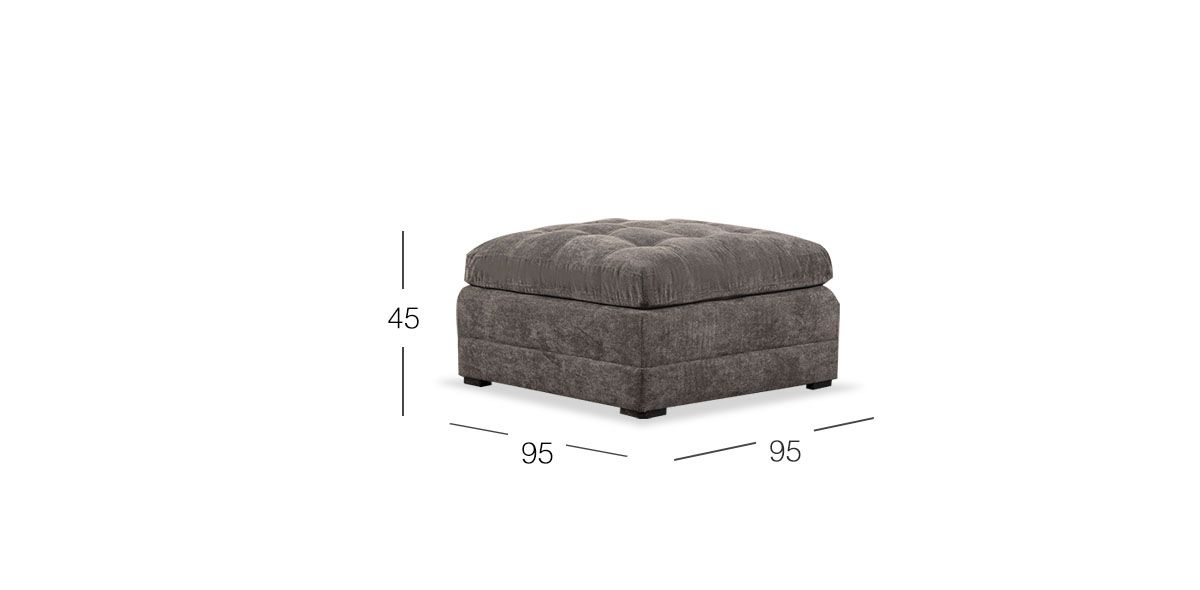 Ottoman Morrison New Gris