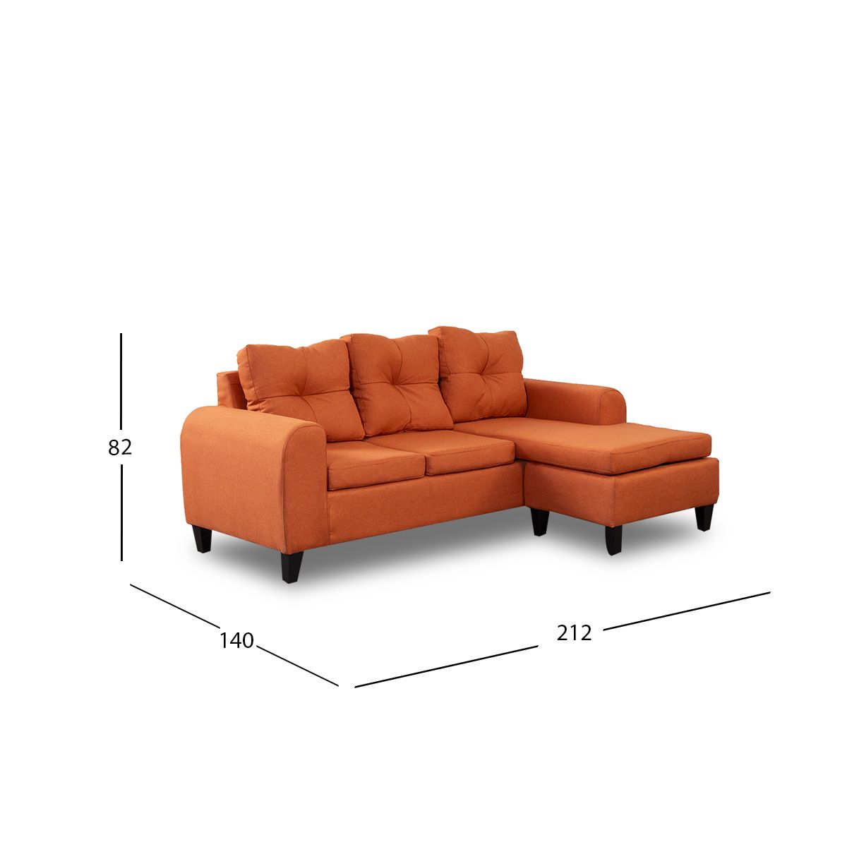 Sala Modular Capital Naranja