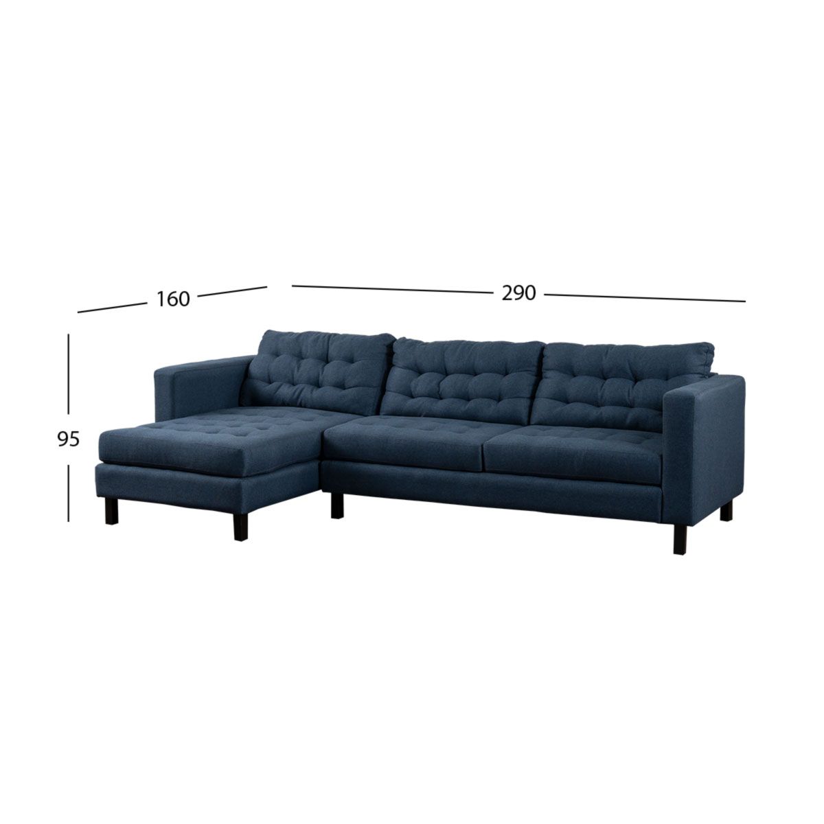 Sala Modular Izquierda Kiev Life Azul