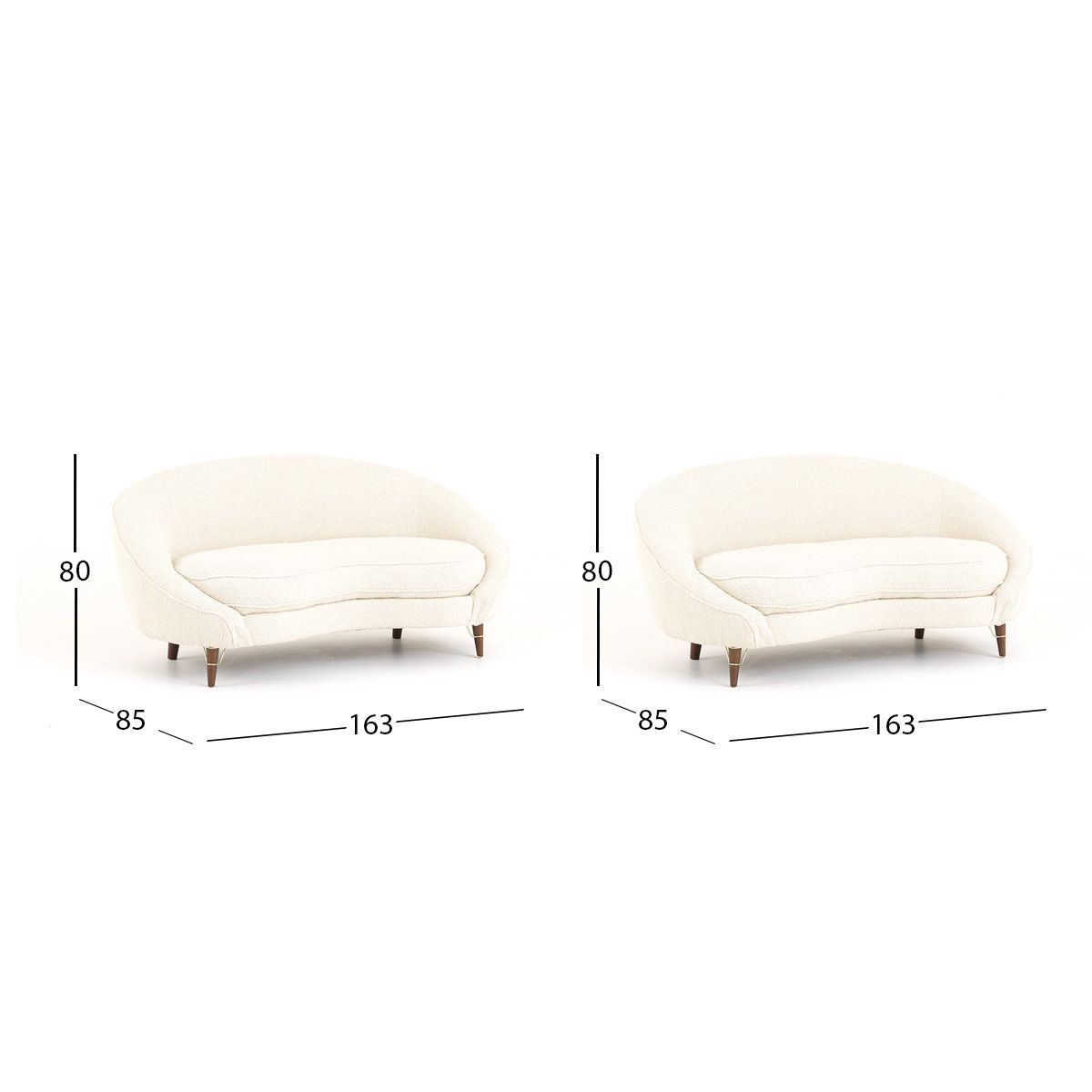 Sala Abrassi Beige 2 Piezas