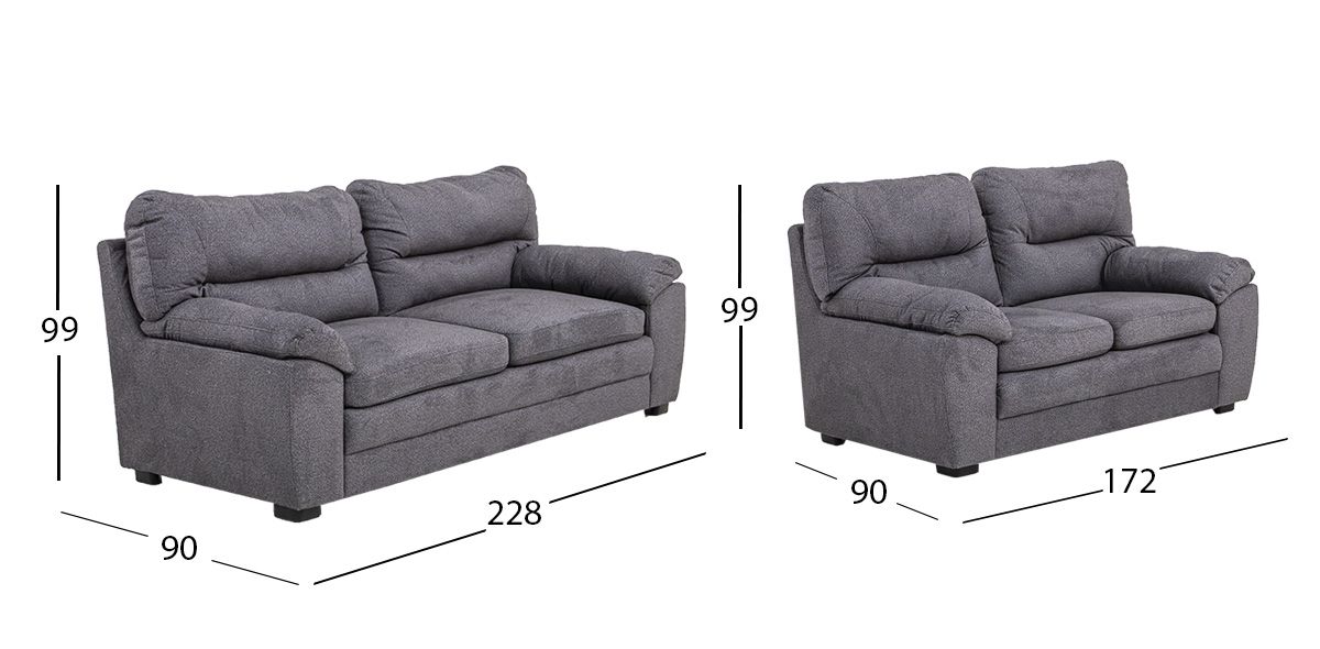 Sala Balam Gris Smoke