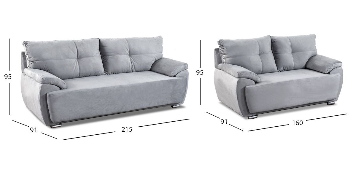 Sala Cartagena Soft Gris Oxford