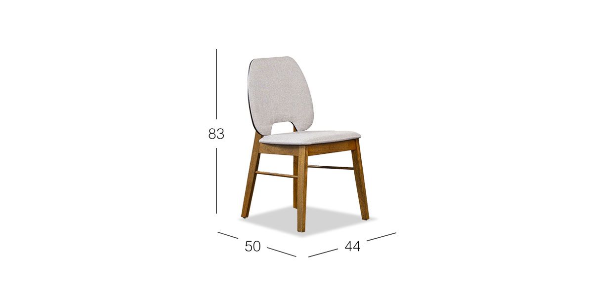 Silla Loto Gris