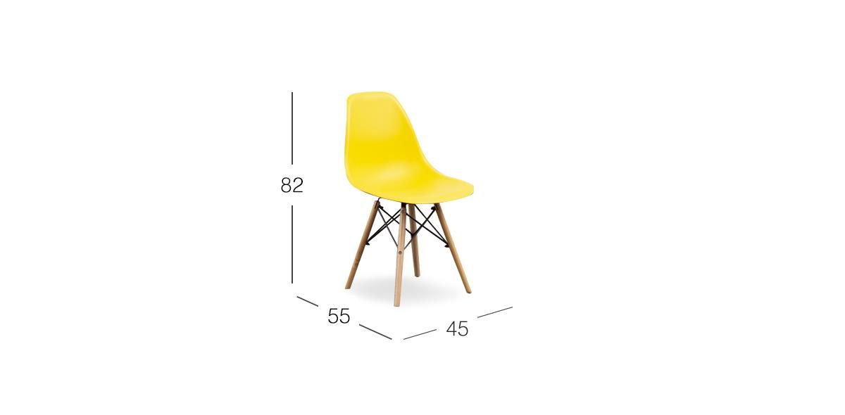 Silla Atlas CR Amarillo