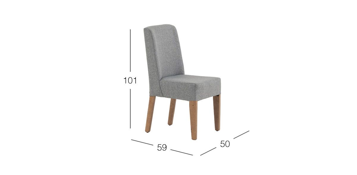 Silla Minnesota Gris