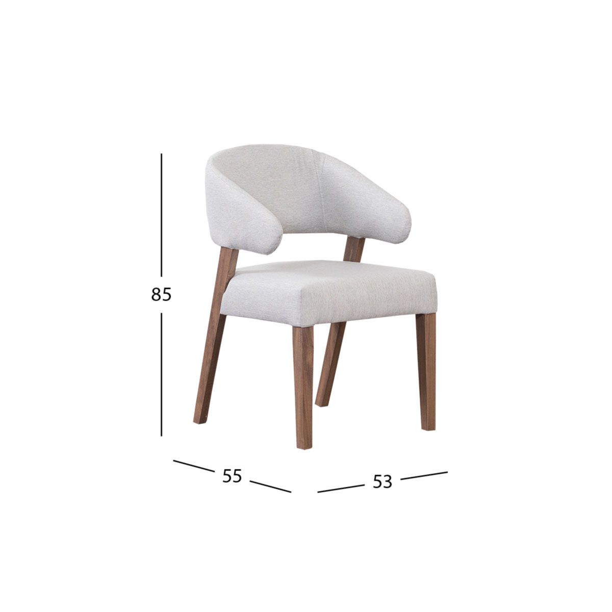 Silla Mumbai Gris