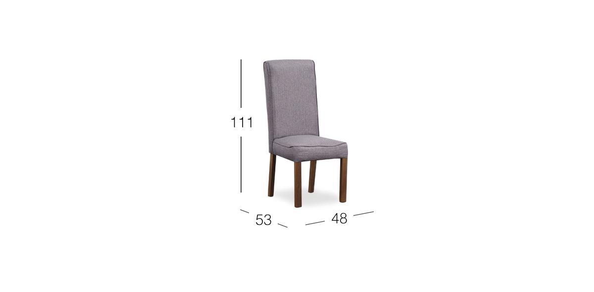 Silla Luxury Gris