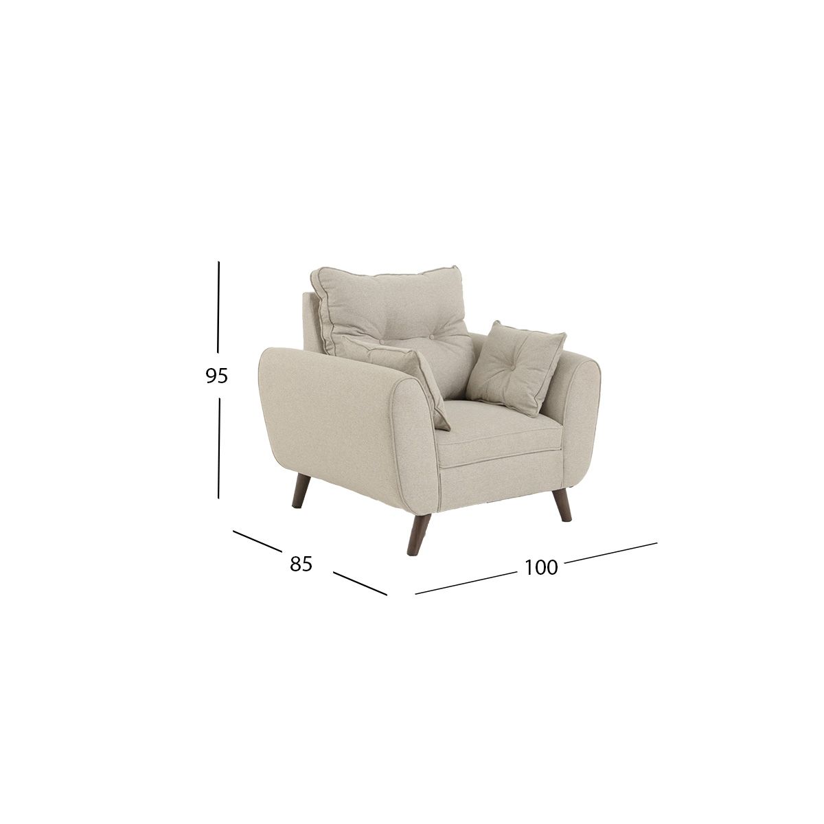 Sillón Aria Beige