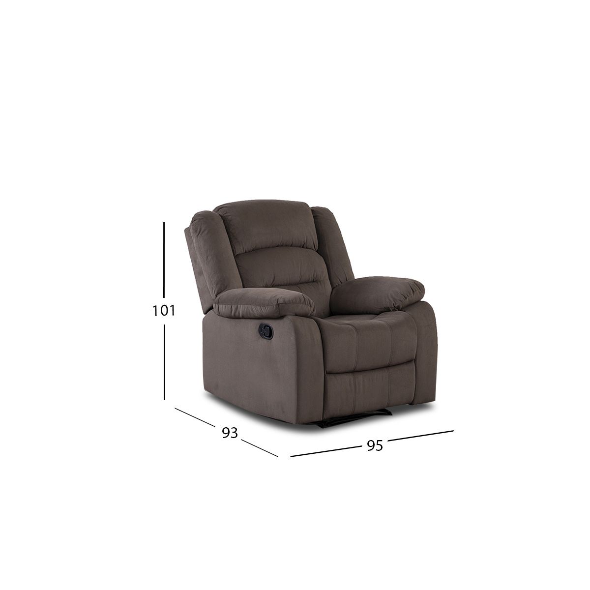 Sillón Reclinable Melbury Café