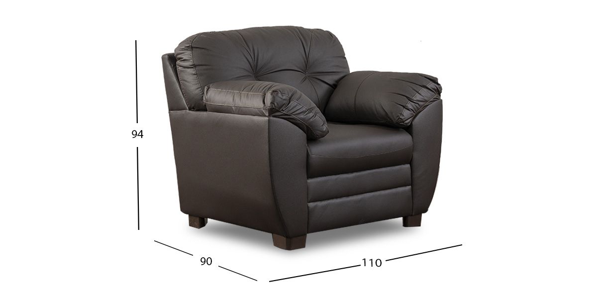 Sillón Piel Derby Café