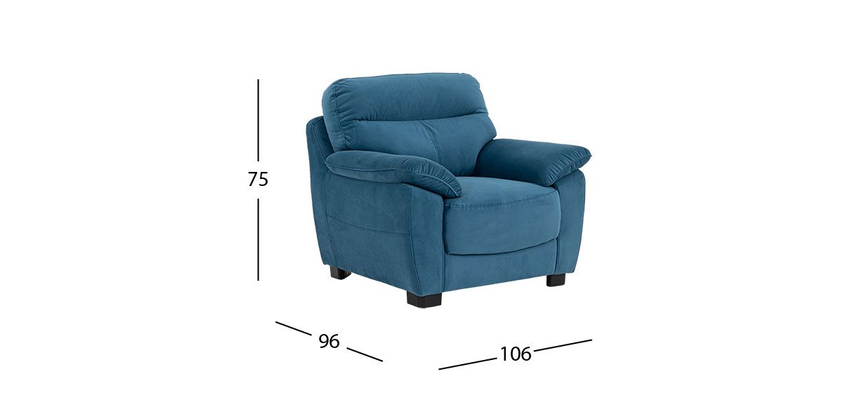 Sillón Tour Azul  (Boal)