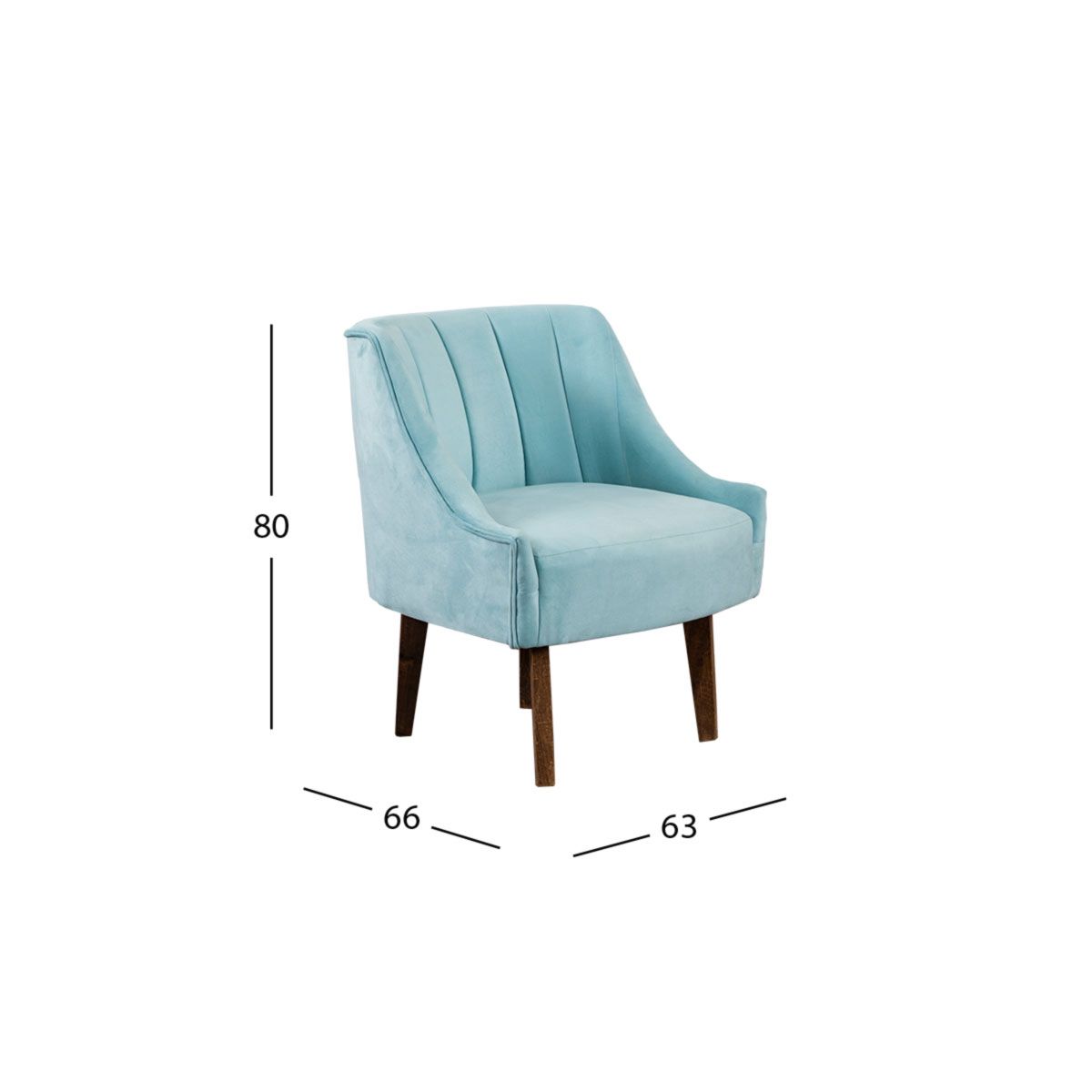Sillón Ocasional Dante Celeste