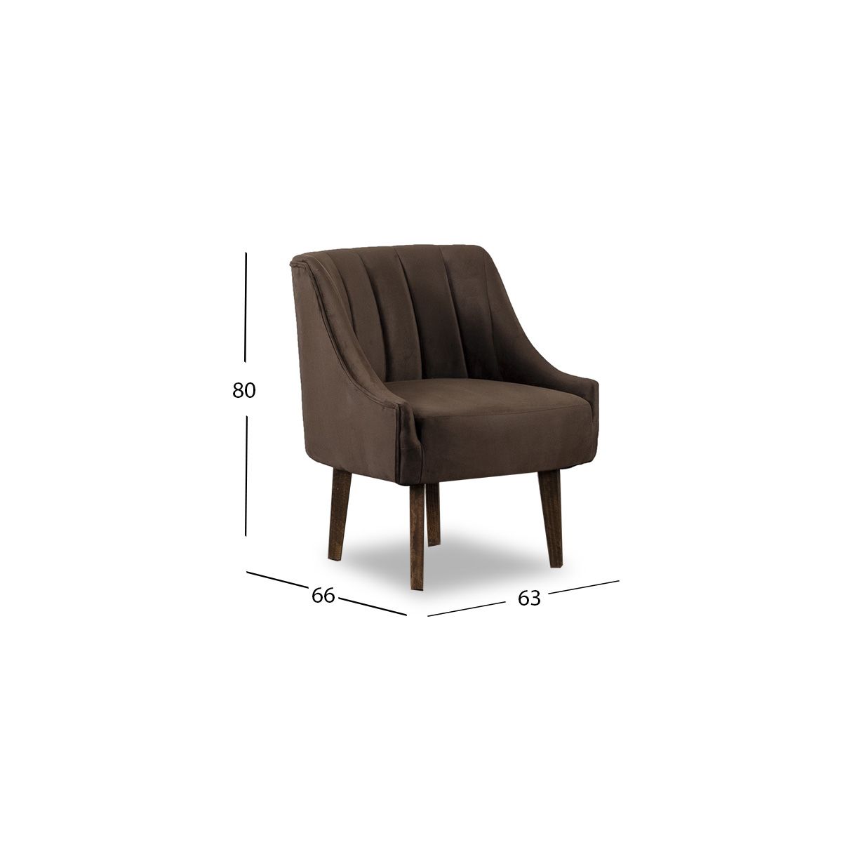 Sillón Ocasional Dante Cocoa