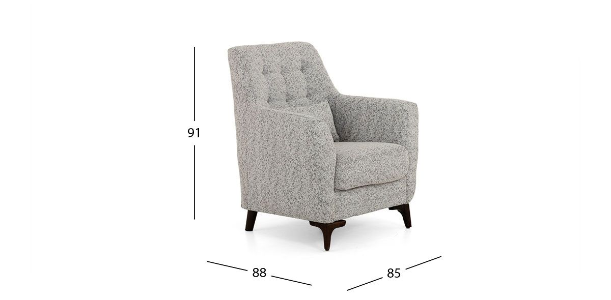 Sillón Ocasional Polux Sherpa Blanco