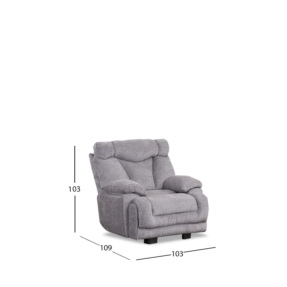 Sillón Kralice Leonore Gris