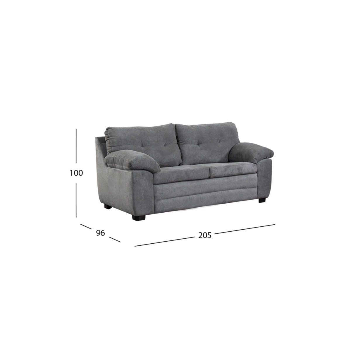 Sofá Hide a Bed Frisia Life Gris