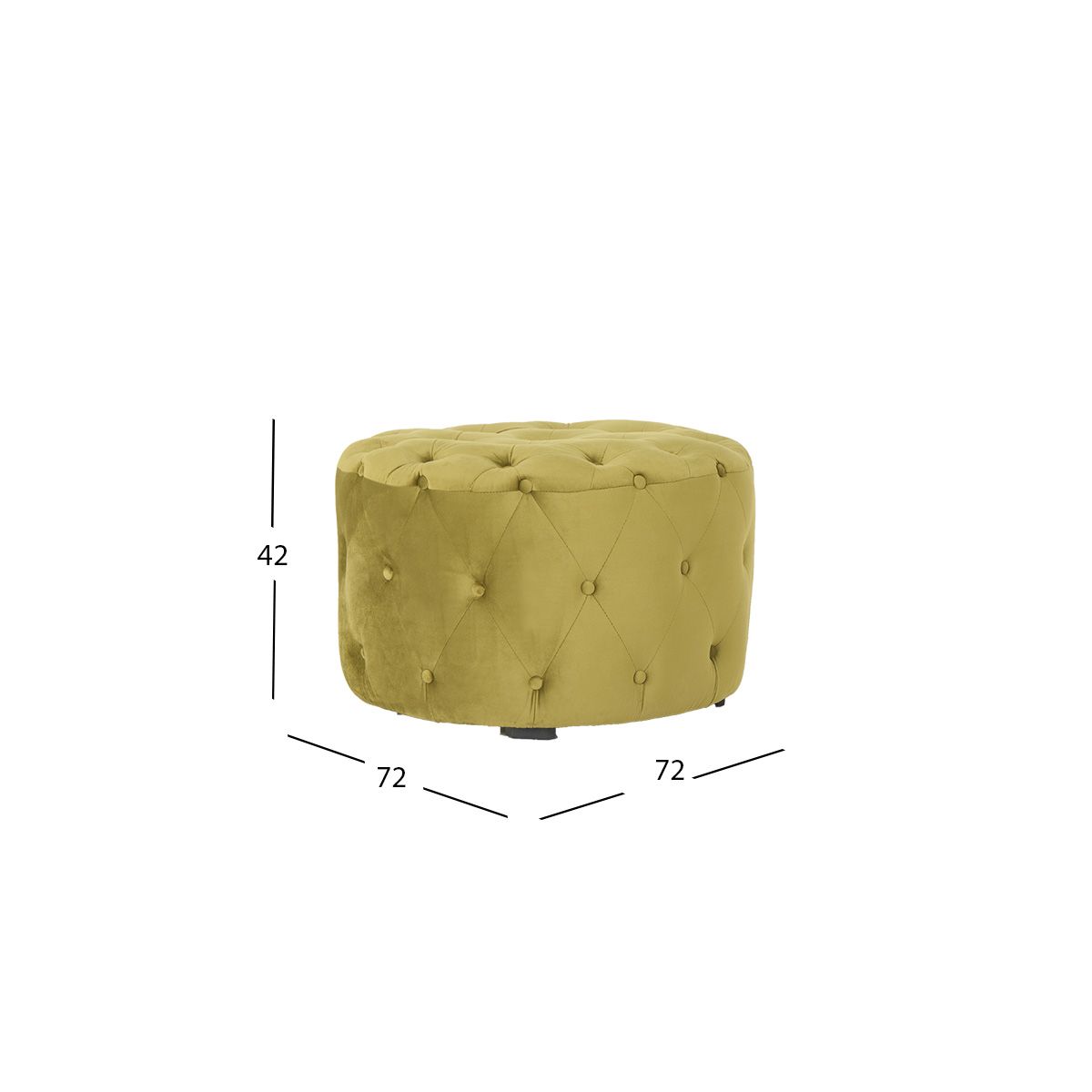 Taburete Bongo PL Verde Olivo
