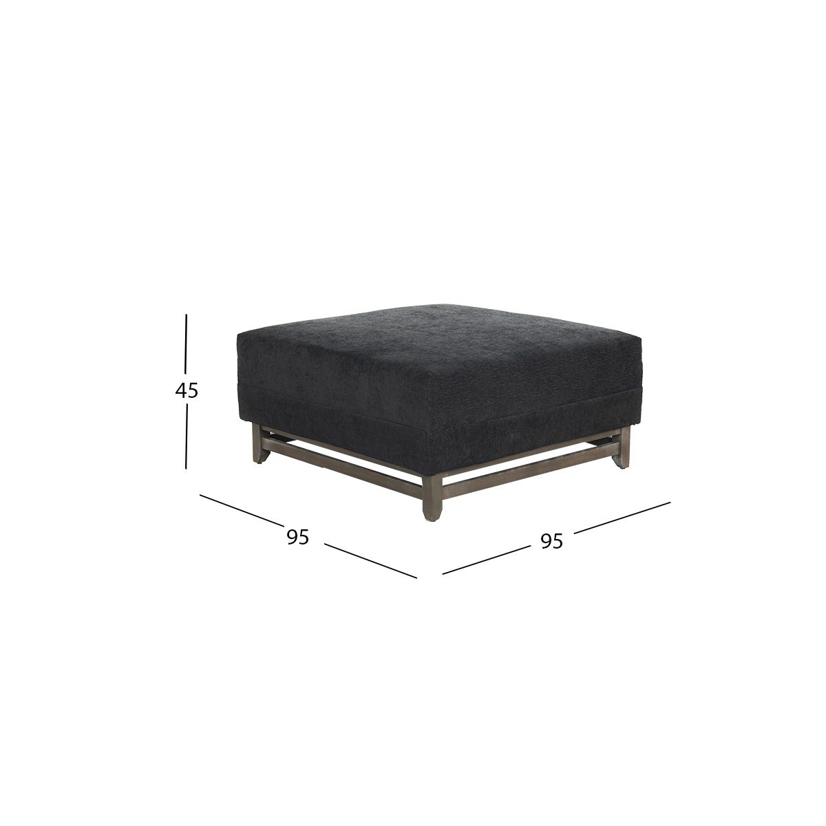 Taburete Adelei Negro