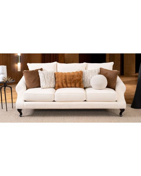 Sofá 3 Plazas James Beige