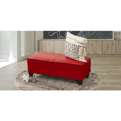 Banca Baúl Ecko II Rojo
