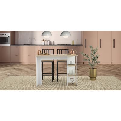 Barra Desayunador Dan Blanco