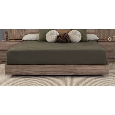 Base De Cama King Size Eslovenia Café Nogal