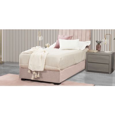 Base De Cama Individual Megan Rosa