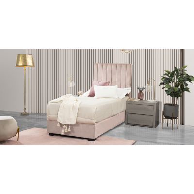Cama Individual Megan Rosa
