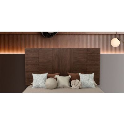 Cabecera King Size Tokio Café Nogal
