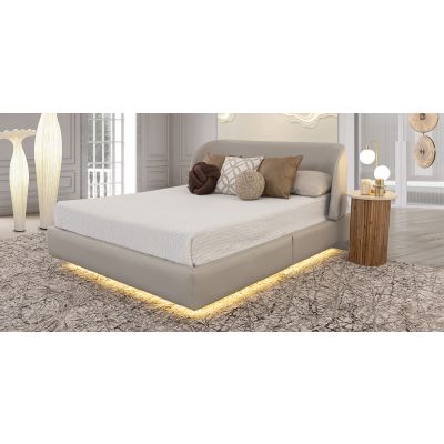 Cama Queen Size Nova Beige