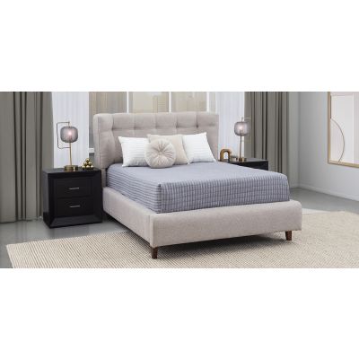 Cama Matrimonial Stella Beige