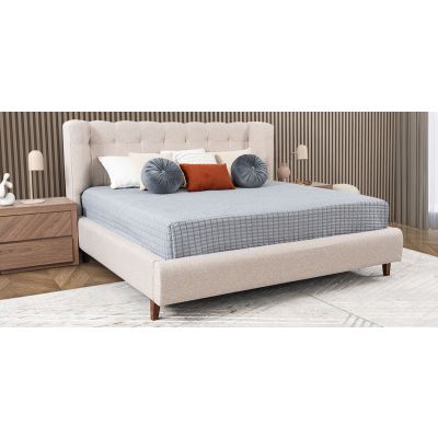 Cama King Size Stella Beige